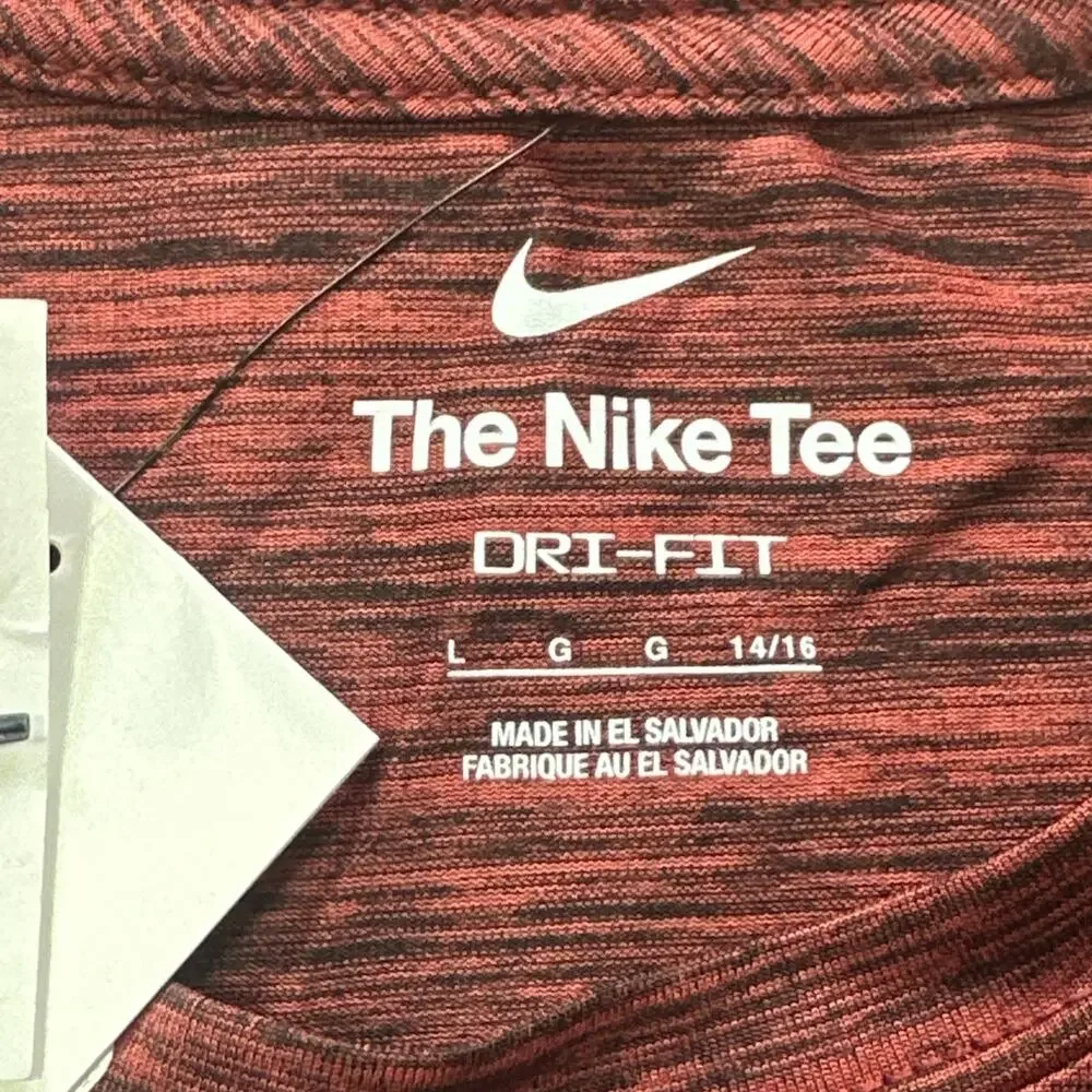 Nike Dri Fit Shirt WASHINGTON COMMANDERS Youth Size Large 14/16 SHORT SLEEVE NEW